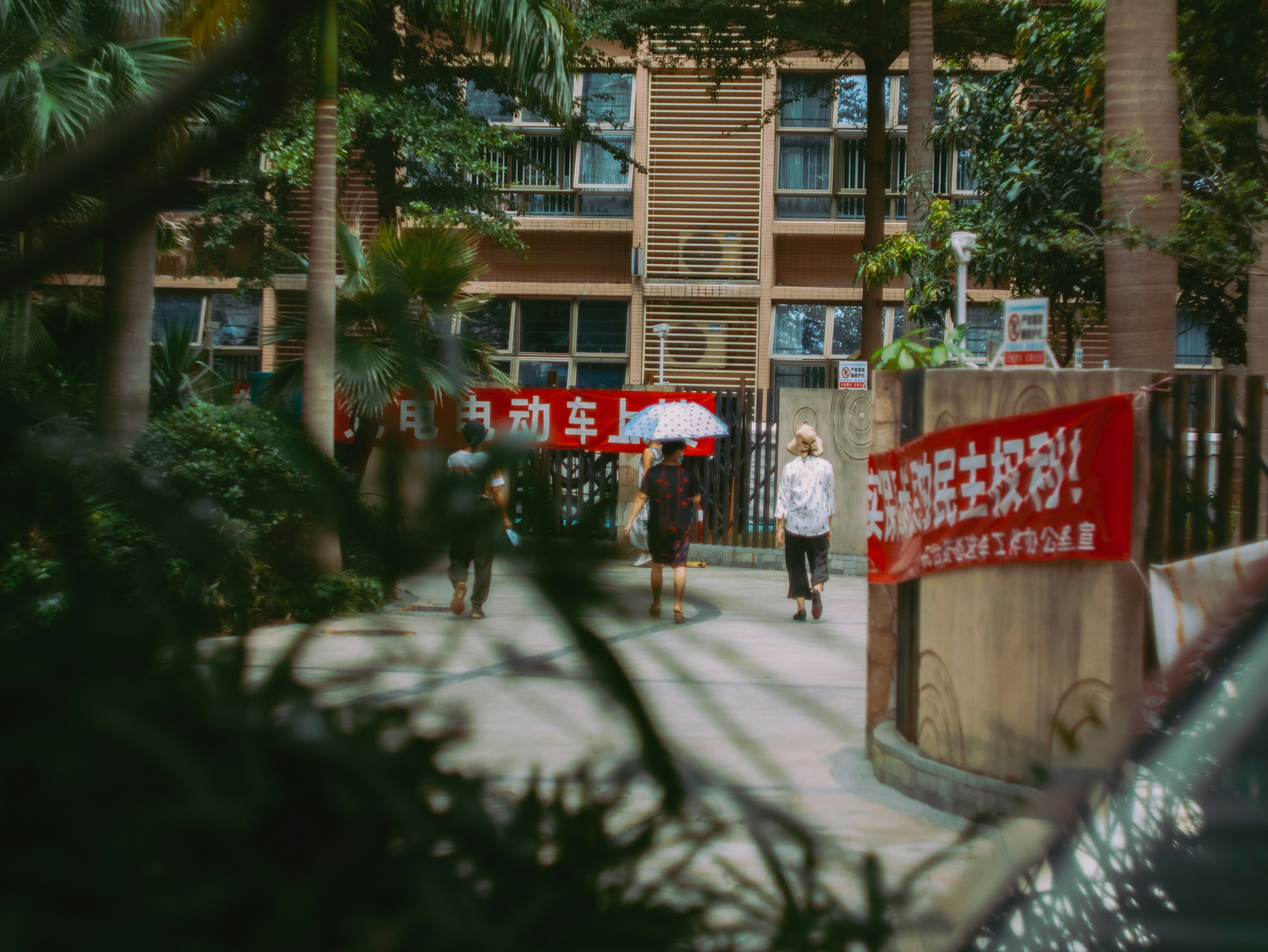 people walking on sidewalk during daytime